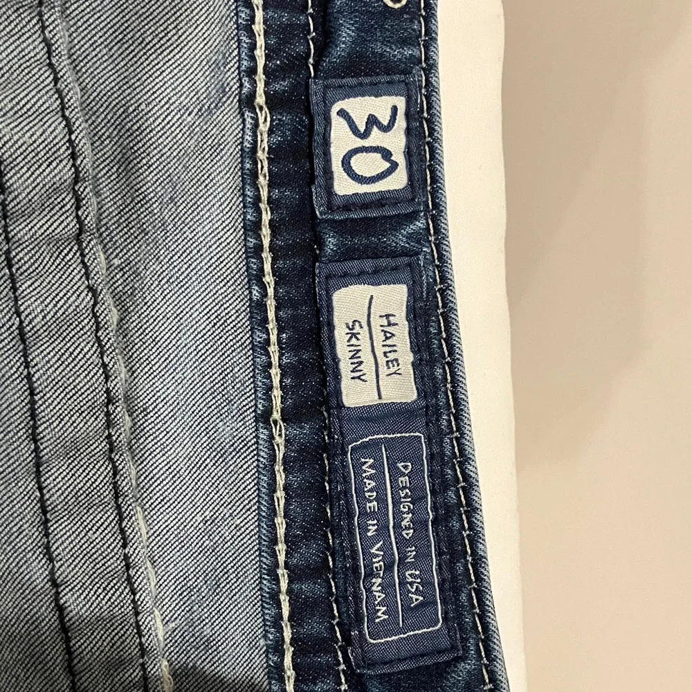Miss Me Dark Blue Embellished Jeans - Picture 11 of 11